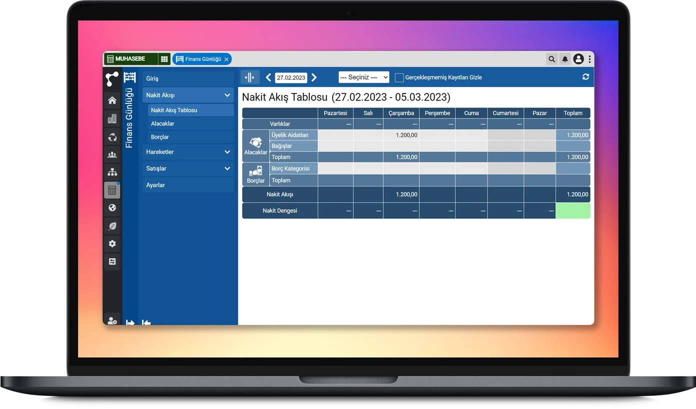 Nakit Akış Tabloları
