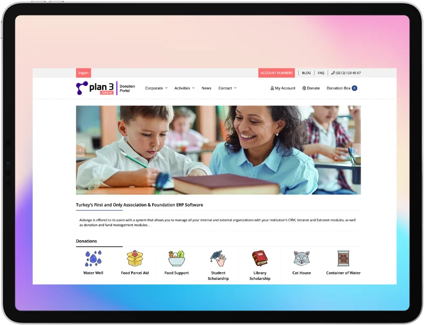 Donation Management and Highlighting