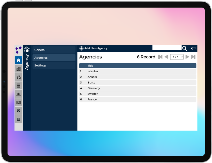 Representation Application